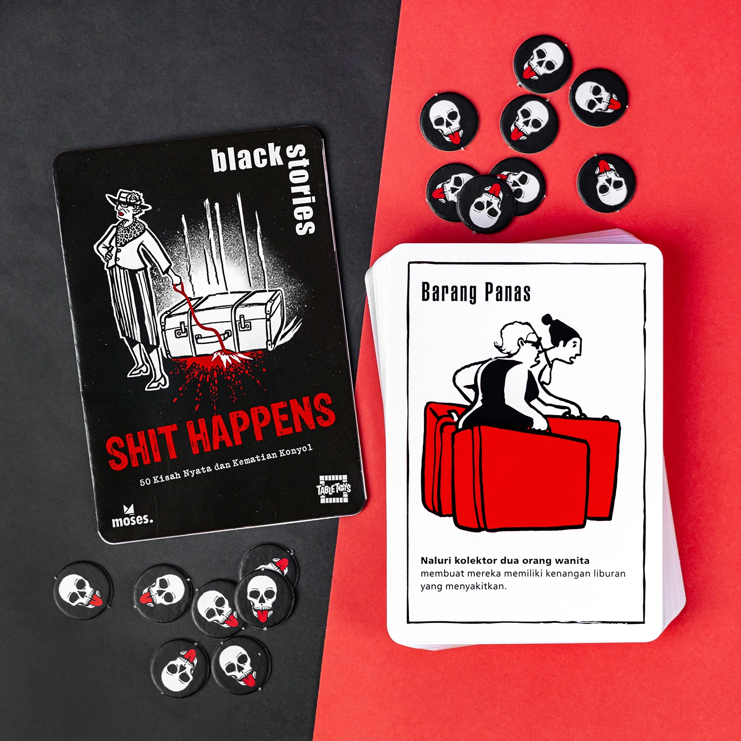 Upload image for Black Stories: Shit Happens