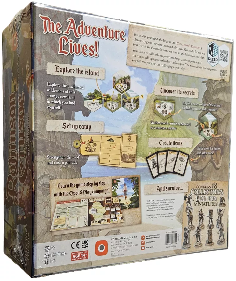 Upload image for Robinson Crusoe: Adventures on the Cursed Island – Collector's Edition 