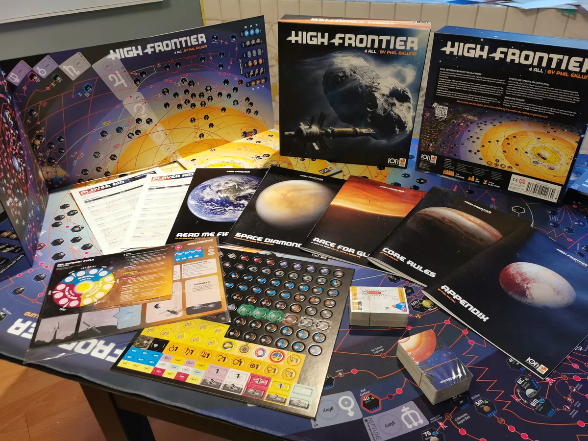 Upload image for High Frontier 4 All - Retail Edition