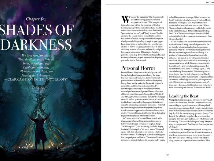 Upload image for Vampire: The Masquerade: 5th Edition: Tattered Façade Sourcebook Role Playing Game