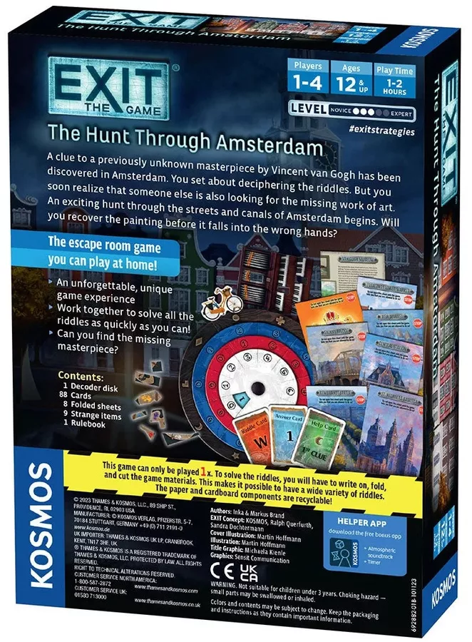Upload image for EXIT: The Game – The Hunt Through Amsterdam