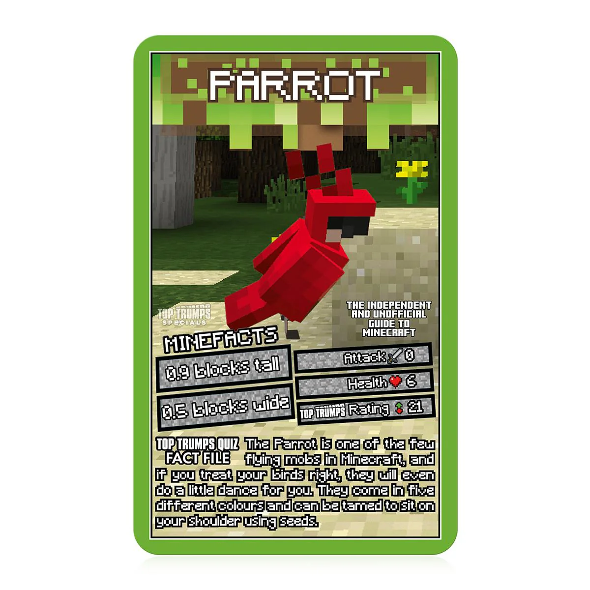 Upload image for Top Trumps Card Game - The Independent & Unofficial Guide to Minecraft 