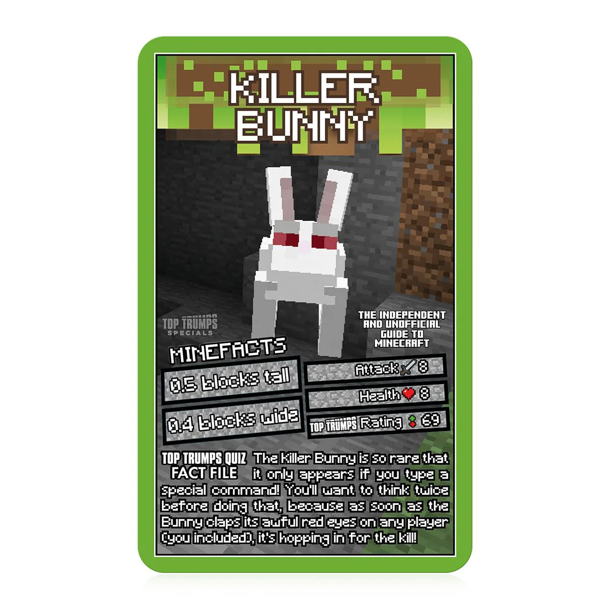 Upload image for Top Trumps Card Game - The Independent & Unofficial Guide to Minecraft 