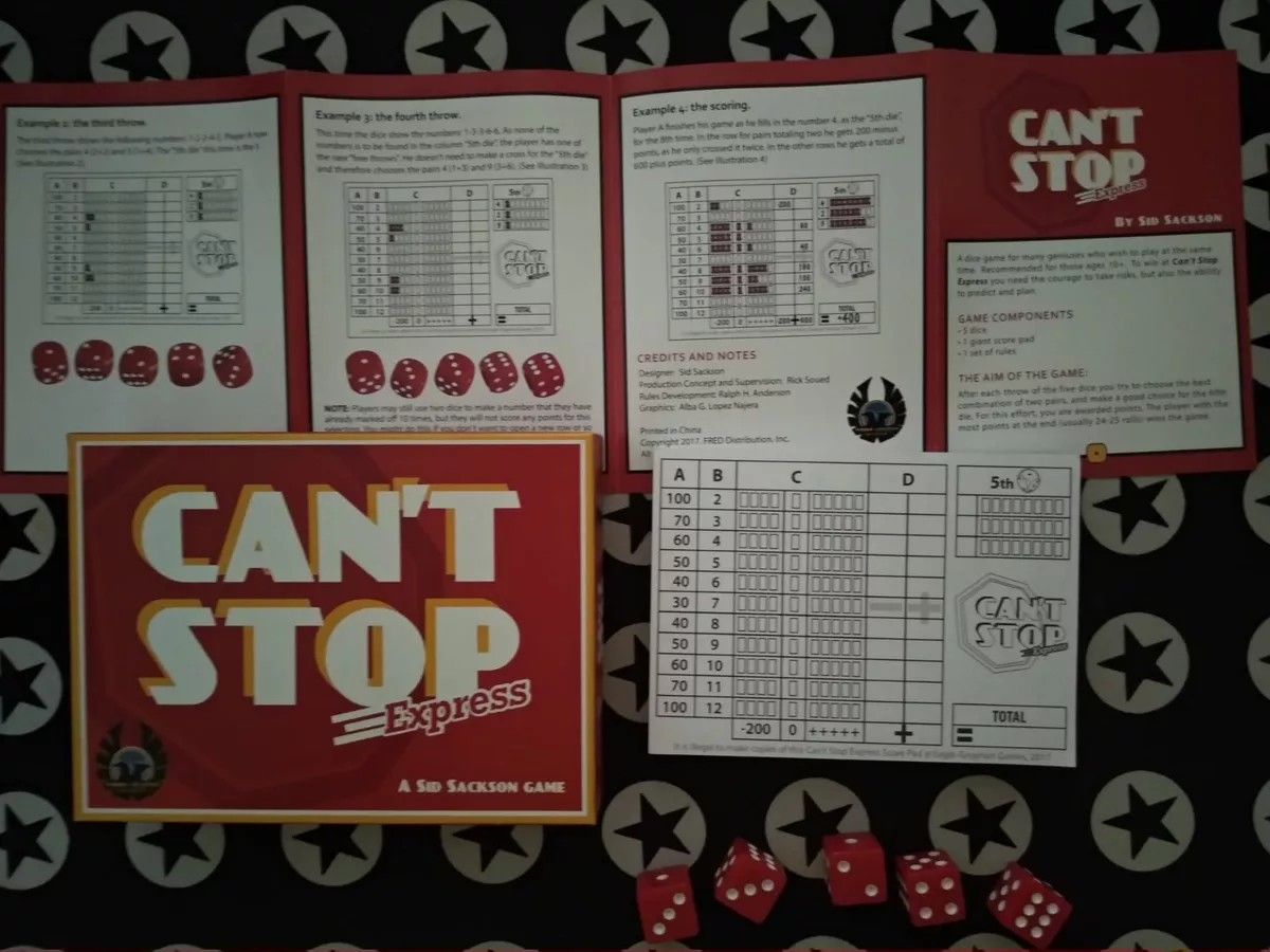 Upload image for Can't Stop Express