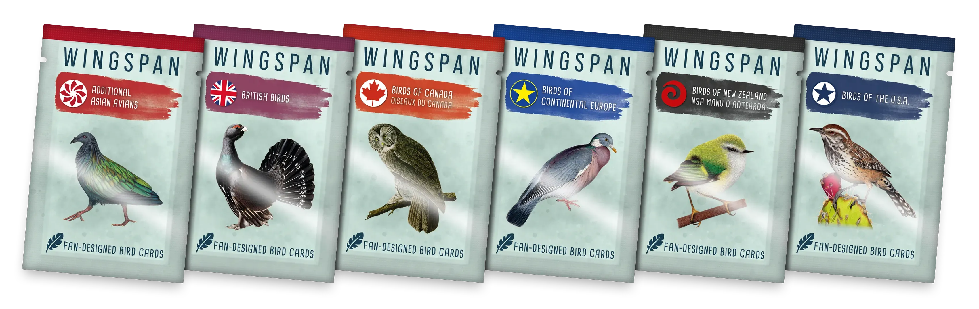 Upload image for Wingspan: Fan-Designed Packs 