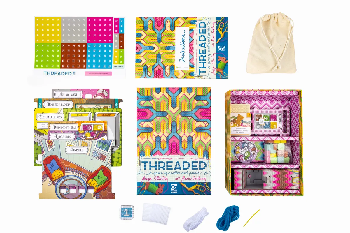 Upload image for Threaded: A Game of Needles and Points