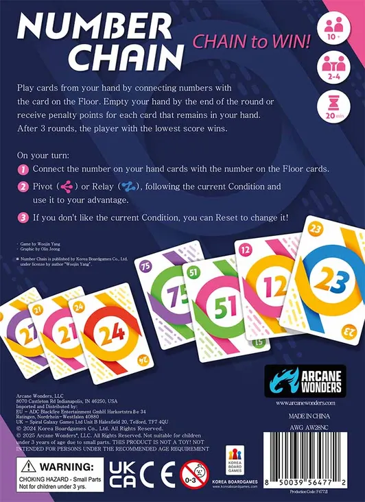 Upload image for Number Chain