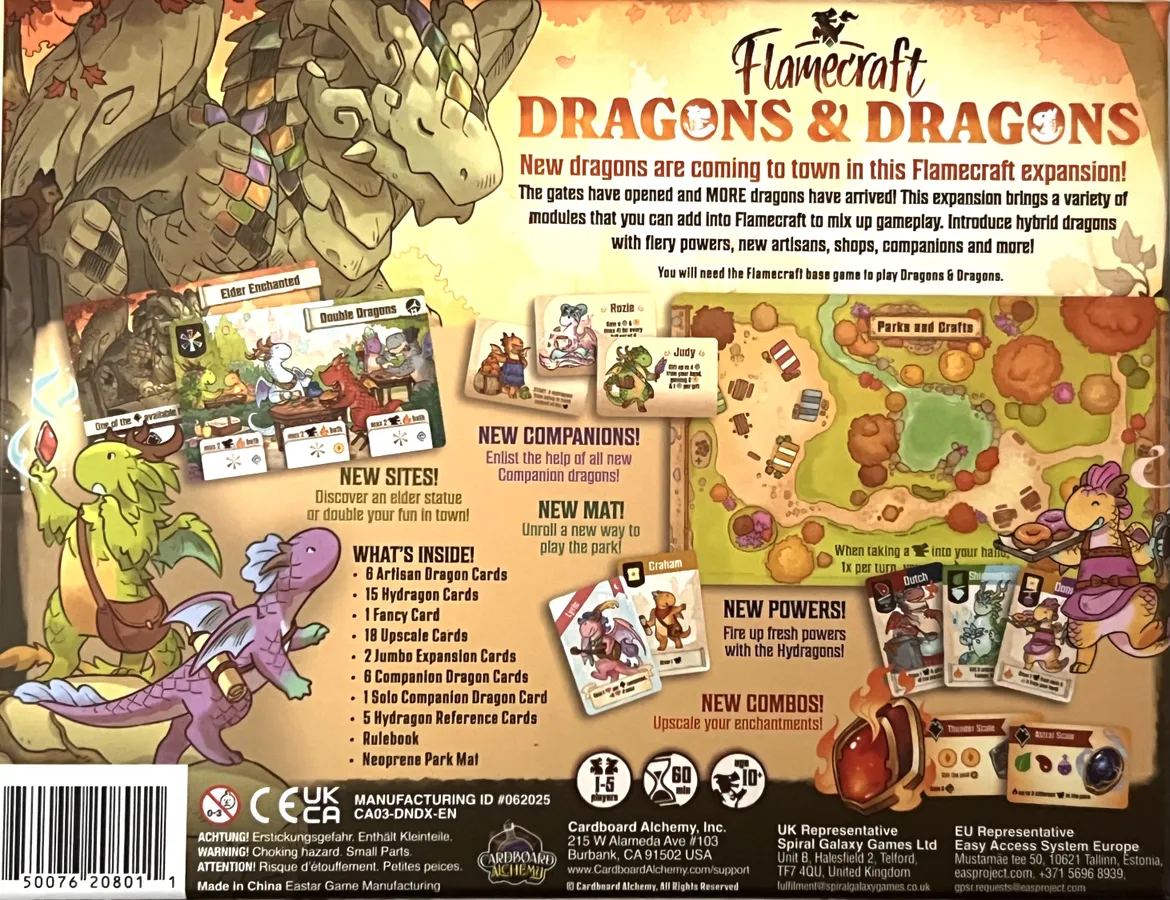 Upload image for Flamecraft: Dragons & Dragons