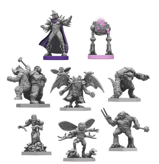 Upload image for Unmatched Adventures: TMNT – Extra Toppings Miniatures Pack