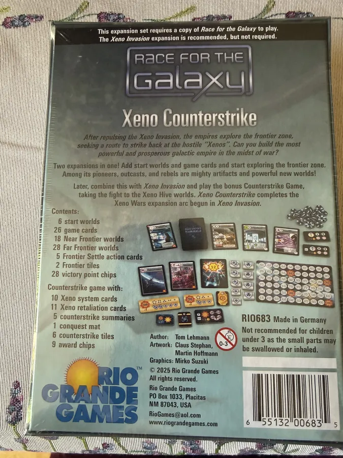 Upload image for Race for the Galaxy: Xeno Counterstrike Expansion