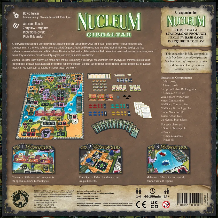 Upload image for Nucleum: Gibraltar Expansion