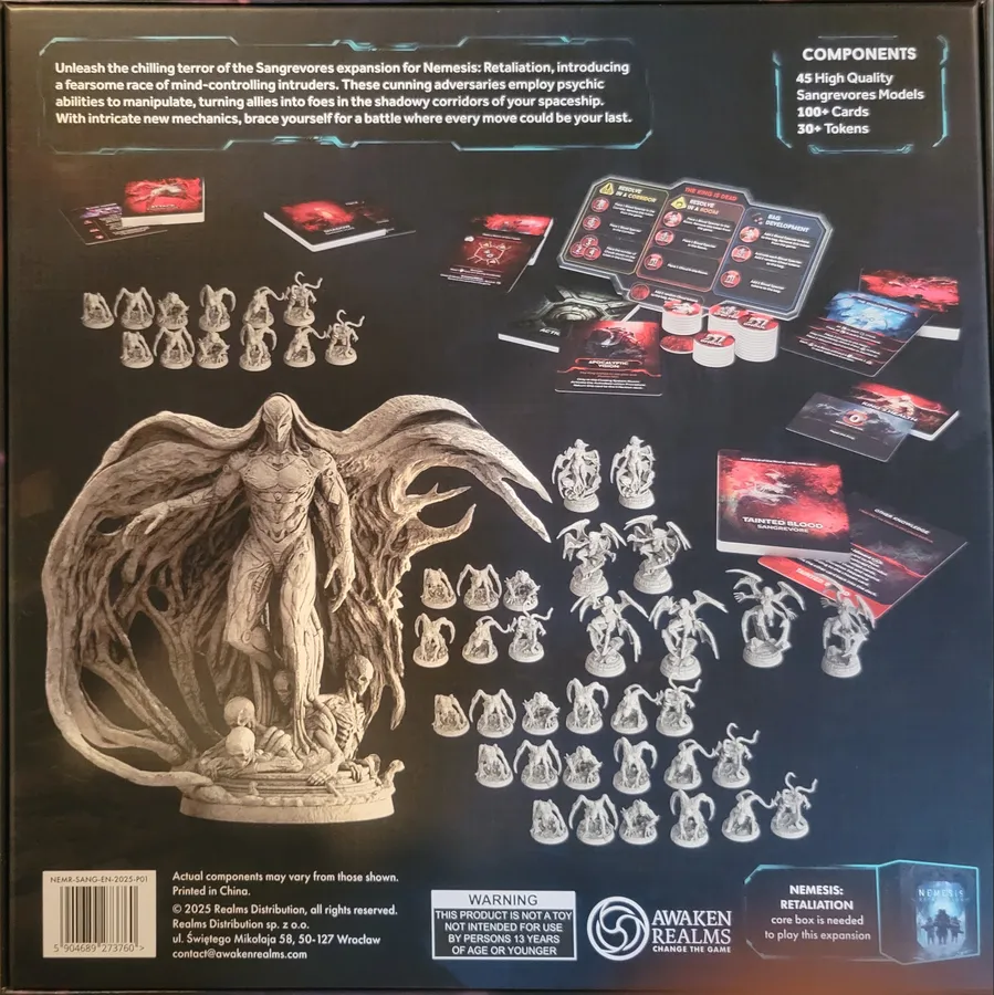 Upload image for Nemesis: Retaliation – Sangrevores Expansion