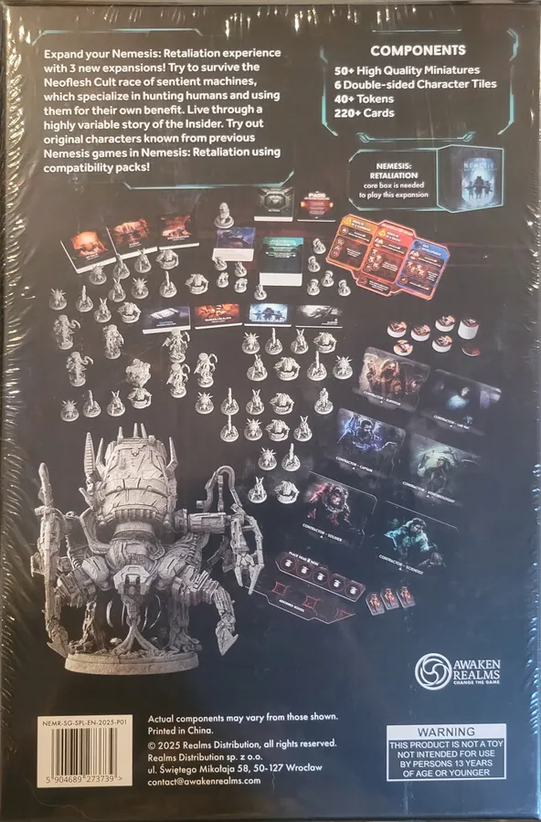 Upload image for Nemesis: Retaliation – Stretch Goals