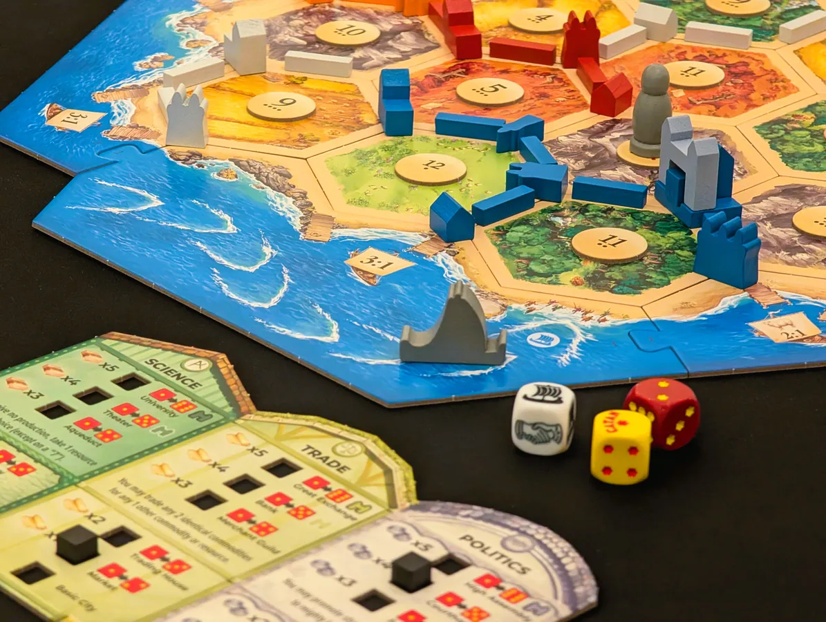 Upload image for Catan 6th Edition: Cities & Knights Expansion