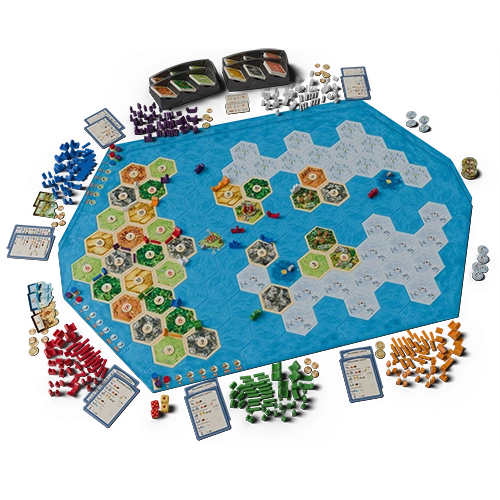 Upload image for CATAN 6th Edition: Explorers & Pirates – 5-6 Player Expansion