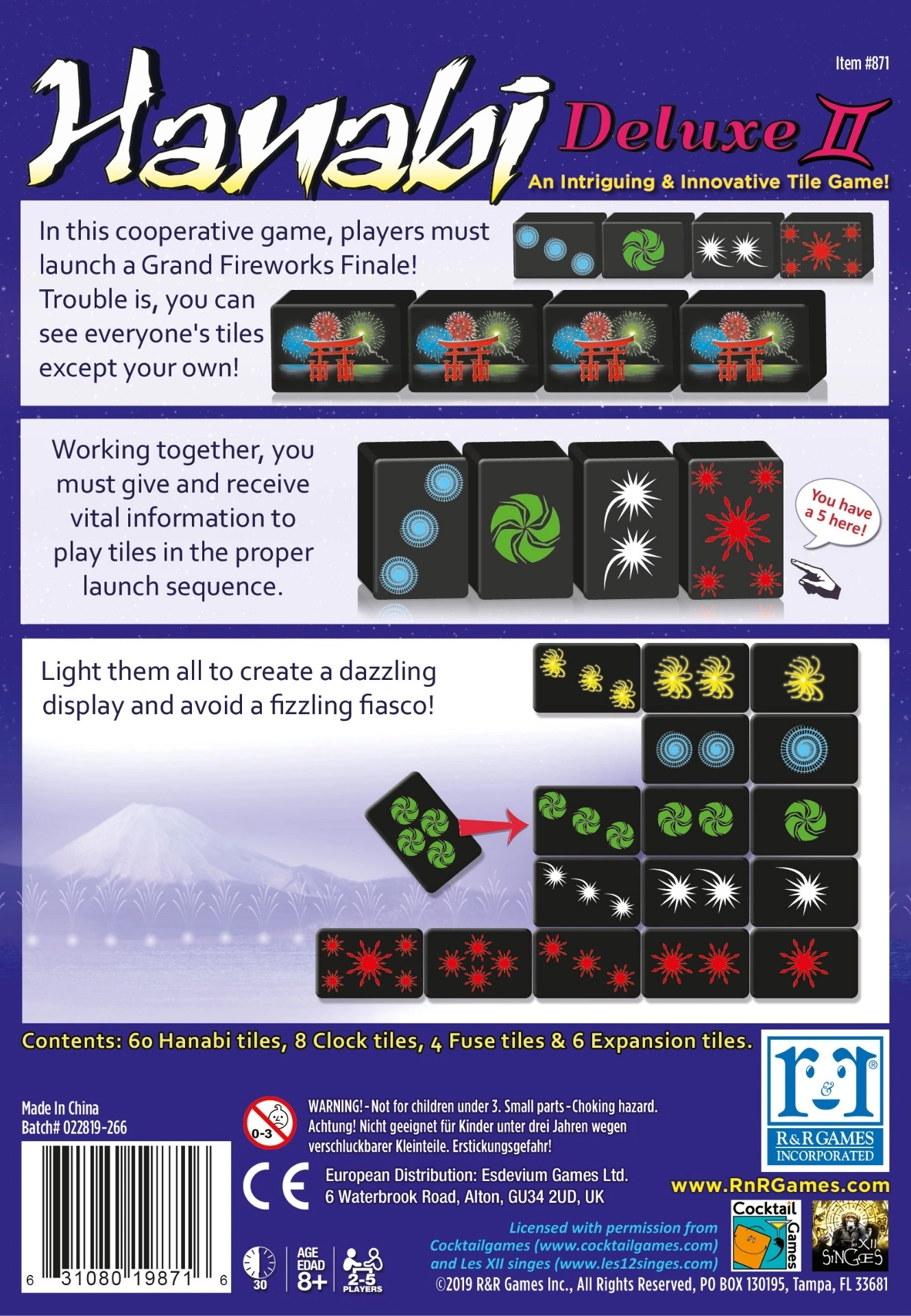Upload image for Hanabi Deluxe II